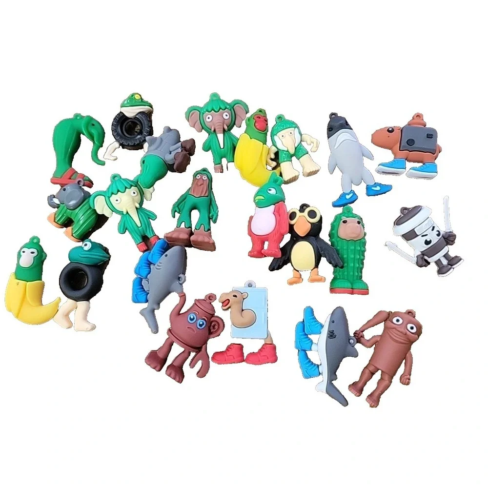 Italian Brainrot Toy Set Desk Decor Car Accessories Bag Charms figures keychains